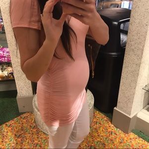 Isabella Oliver Pink Maternity Top Size 0